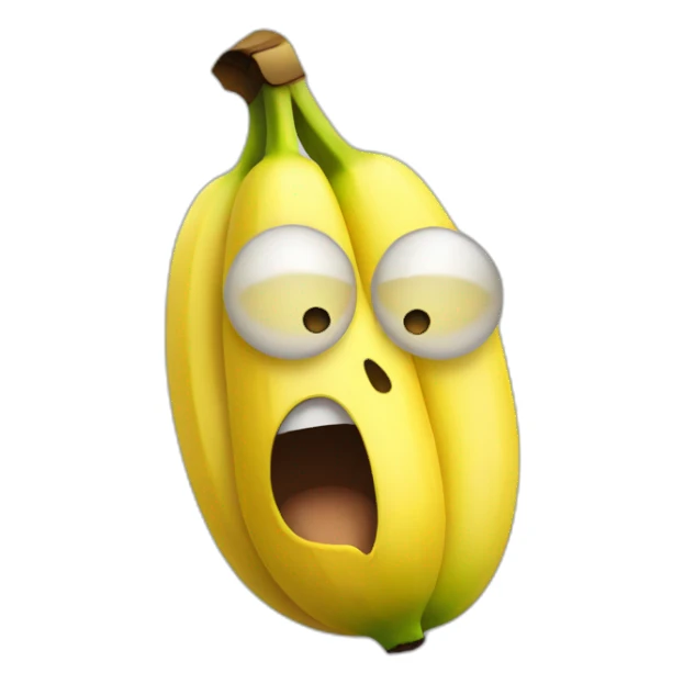 Banana angry sticker
