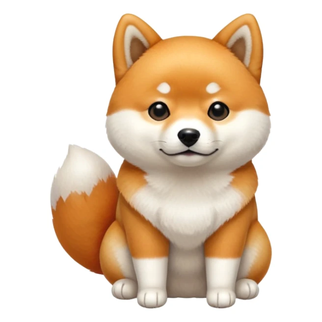 shiba inu dog sticker