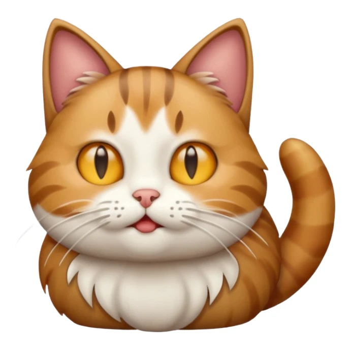 Cat farting  sticker