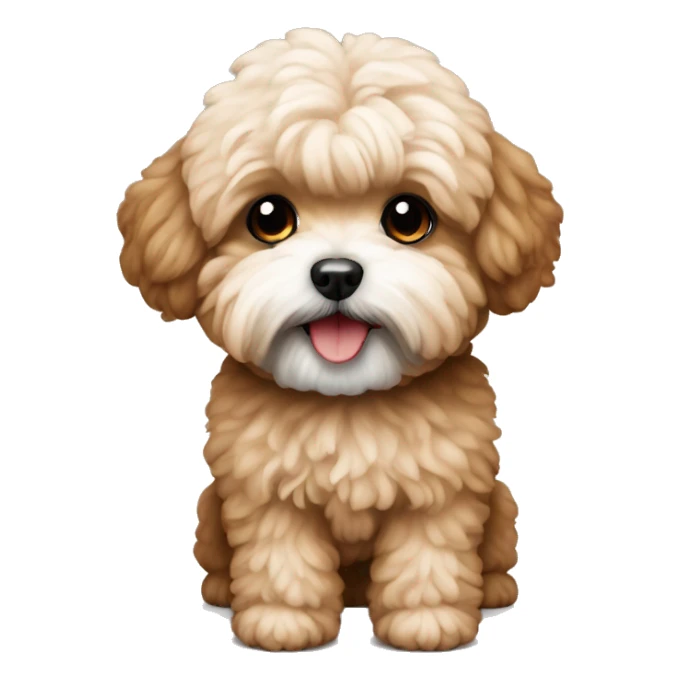 Maltipoo brown sticker