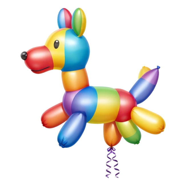 Balloon animals emoji sticker