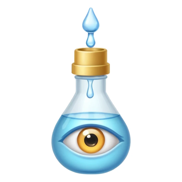 Eye drops  sticker