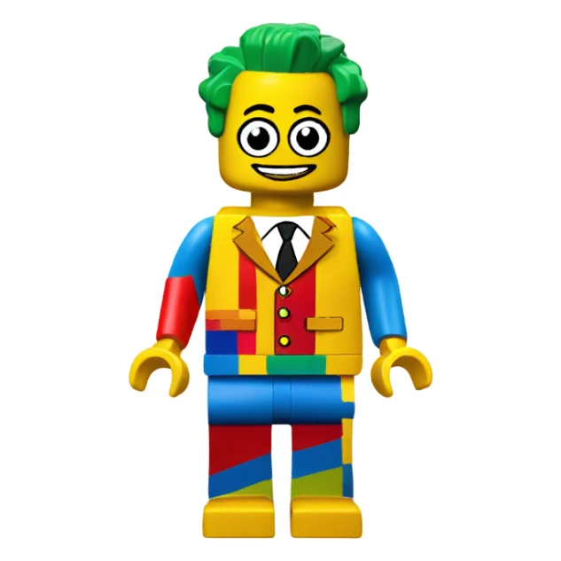 Lego man sticker