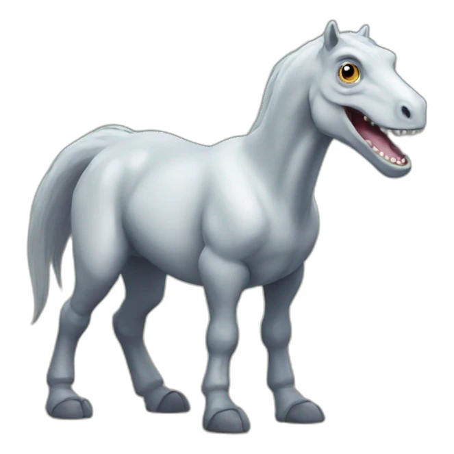 Horse Dinosaur hybrid sticker