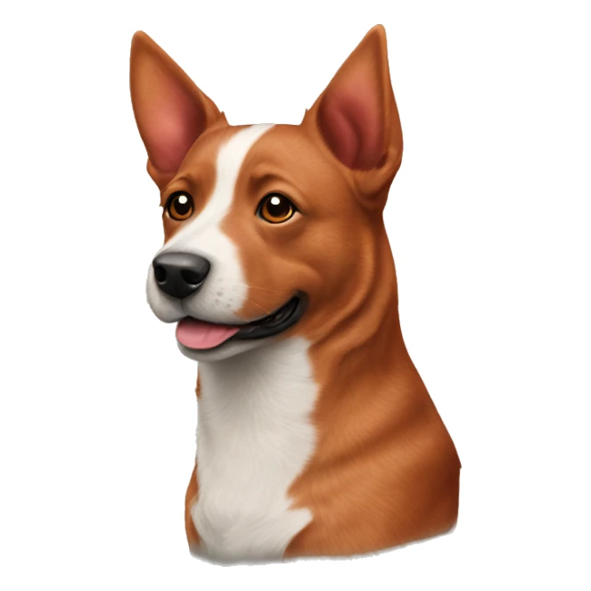 Red Australian cattle dog  sticker