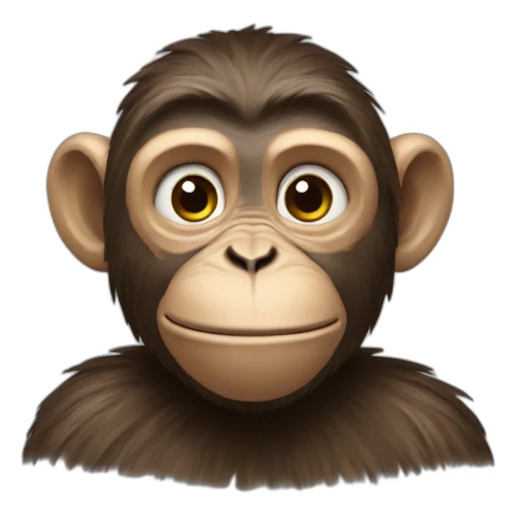 Ukraine monkey sticker