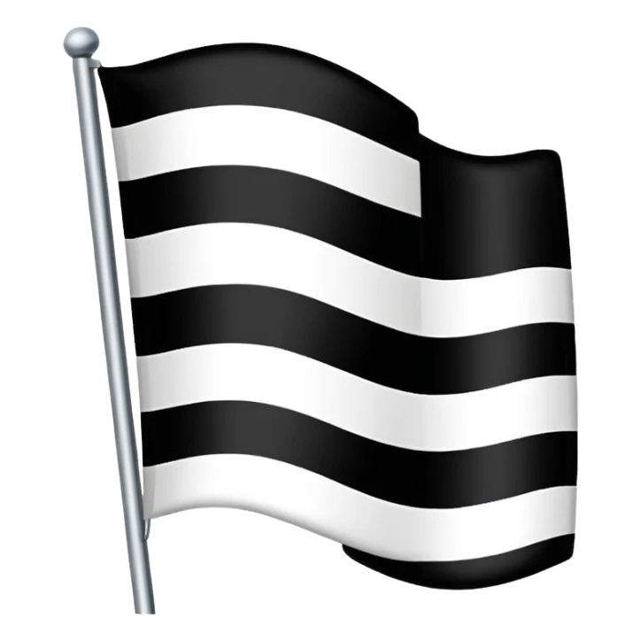 FLAG OF BRETAGNE  sticker