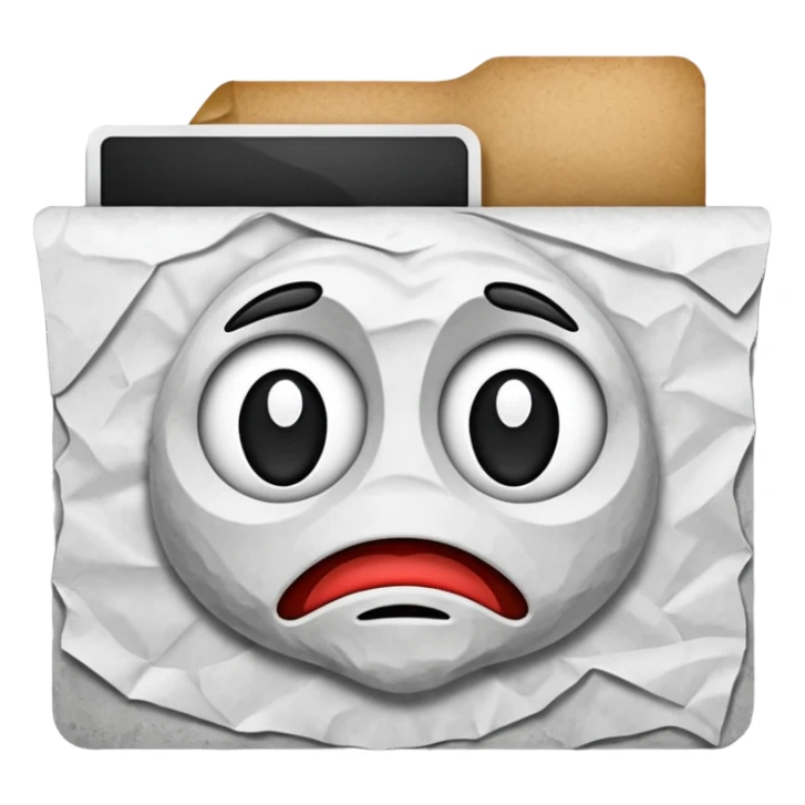 mac os mixed papers skeuomorphicink sticker