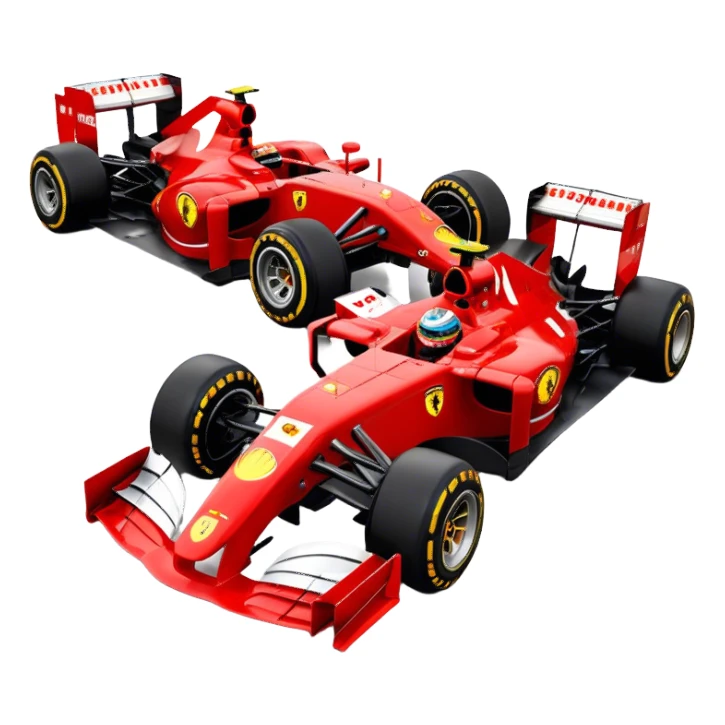 Ferrari formula one car  sticker