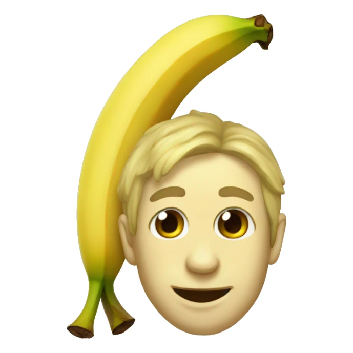 Banana costume sticker