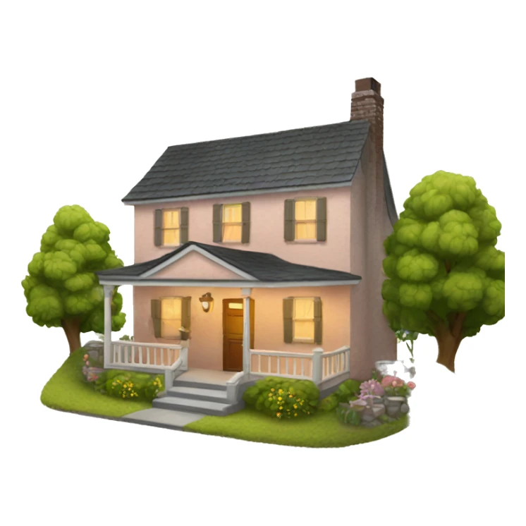 Cozy home sticker