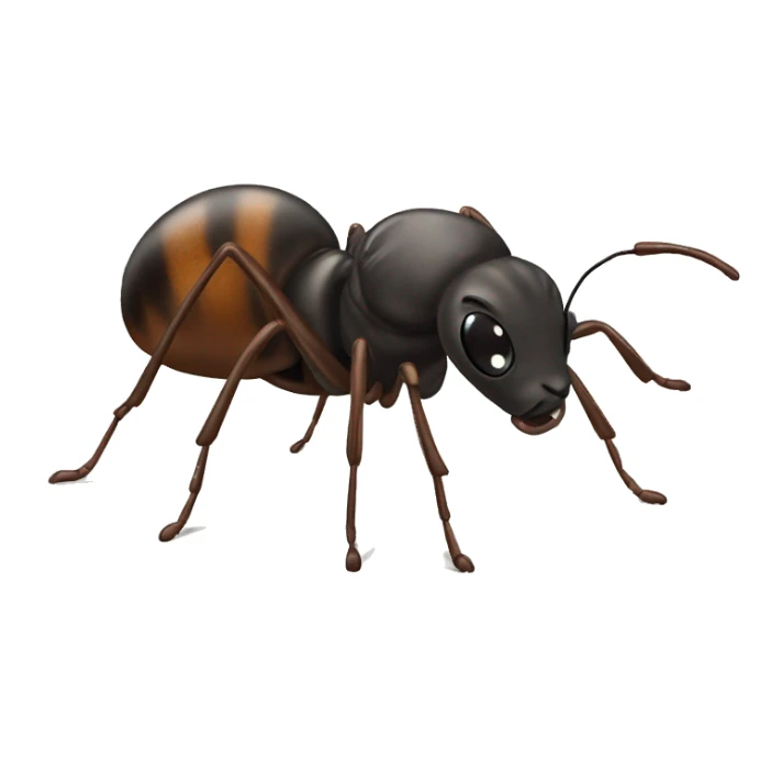 sick person ant good cat sticker