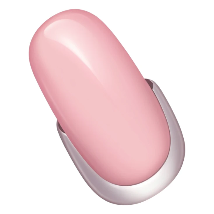 Light pink nails sticker