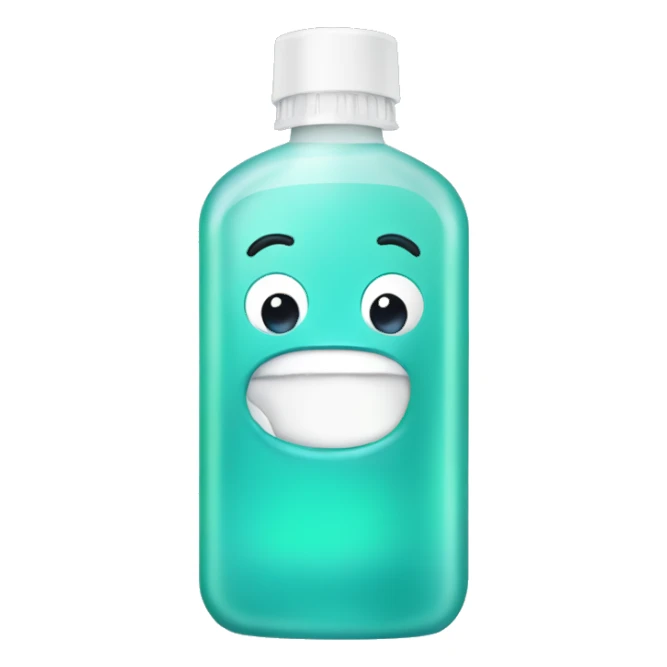 mouthwash sticker