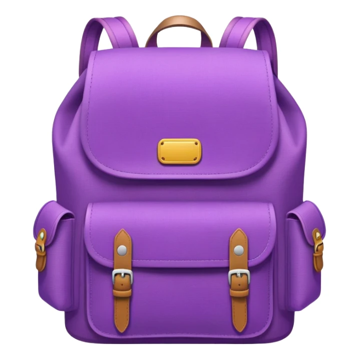 Dora the Explorer's purple backpack with open flap sticker