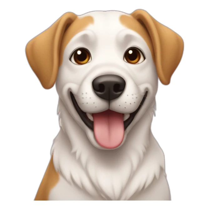 perro feliz sticker