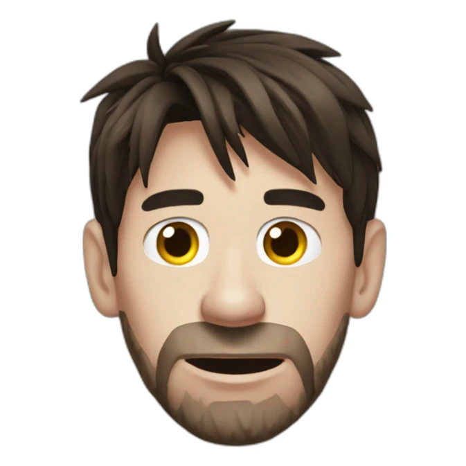 Messi qui fume sticker