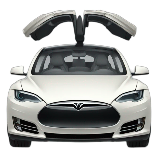 GMK driving a tesla sticker