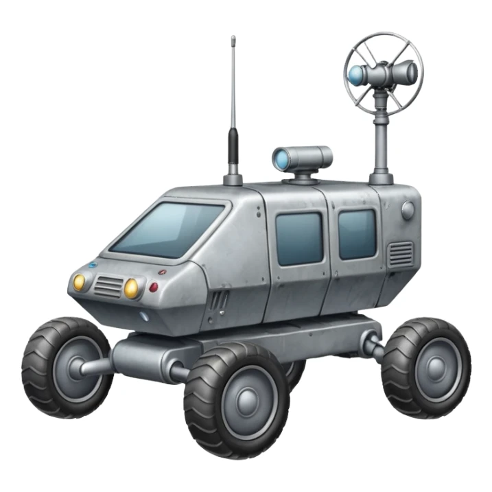 lunar data collection 4 wheels sticker