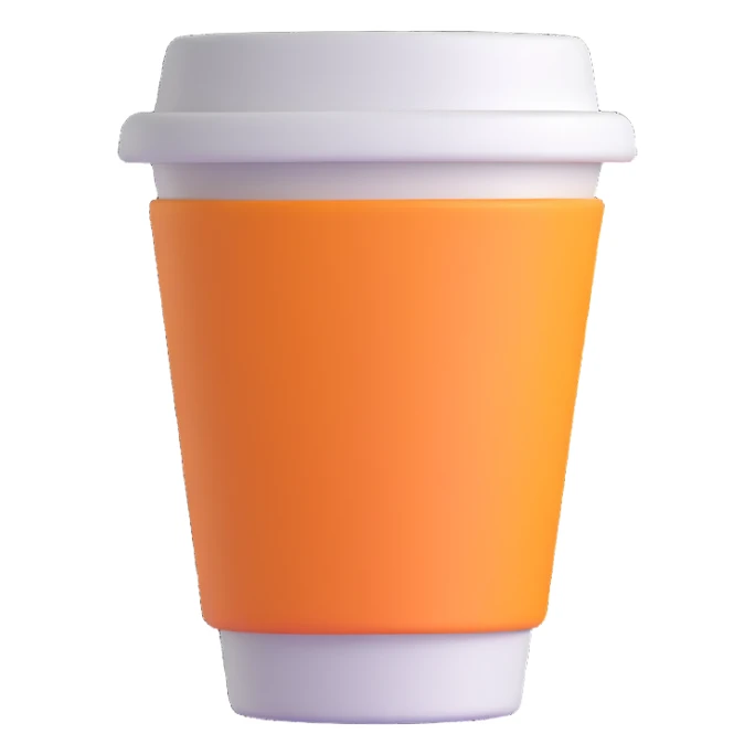 coffee cup sticker