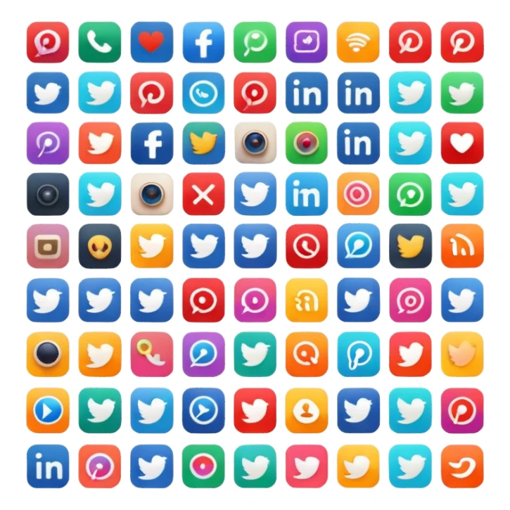 Social media sticker