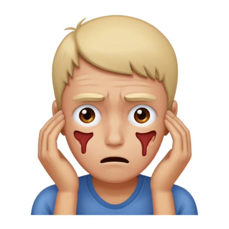 Mental breakdown sticker