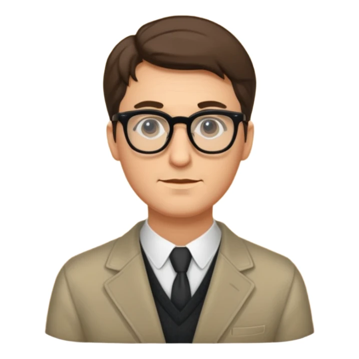 Art Critic man  sticker