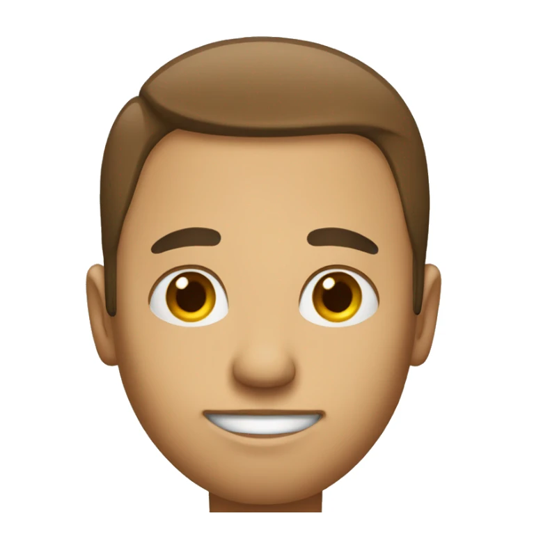 Man with letter L on forehead  sticker