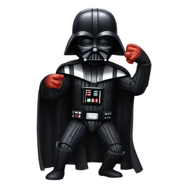 Darth Vader choke hold sticker
