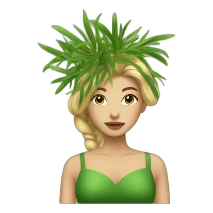 Beauté en herbes sticker
