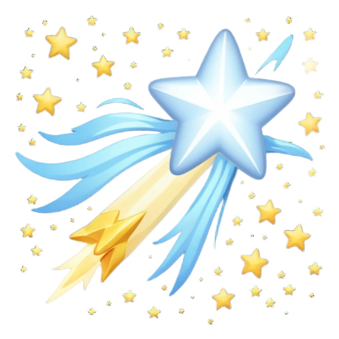 estrella fugaz sticker