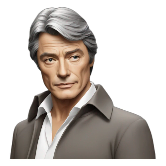 alain delon sticker
