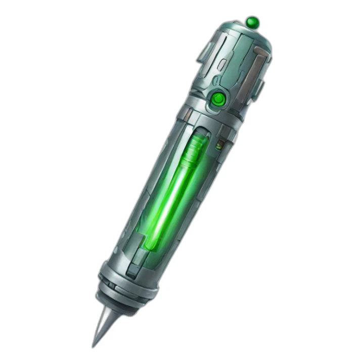 Sonic screwdriver sticker