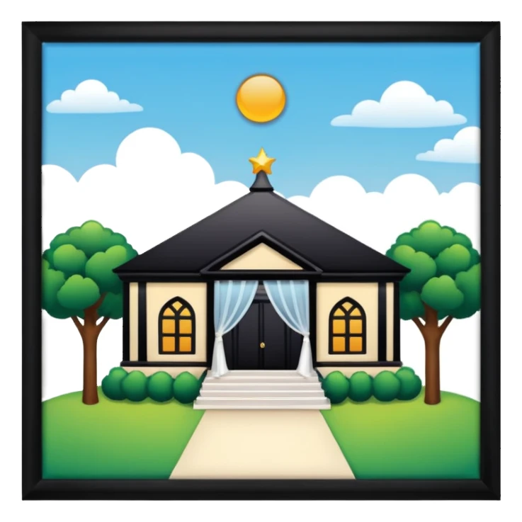 wedding venue sticker