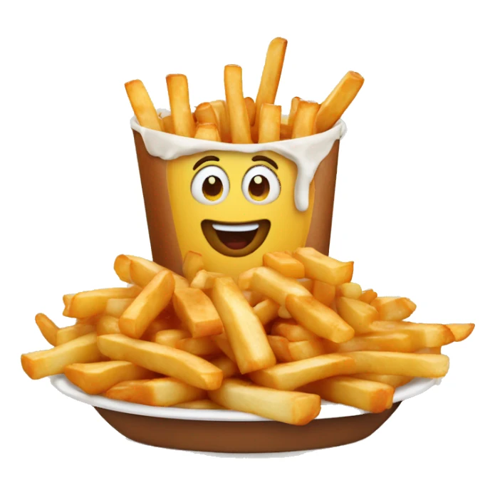 Poutine qui poutine sticker