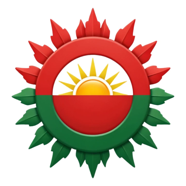 Kürdistan bayrağı  sticker
