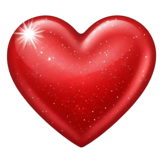 christmas emoji heart sticker