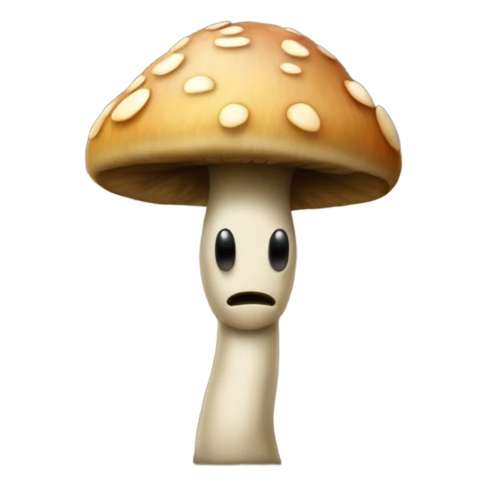 Mushroom man sticker
