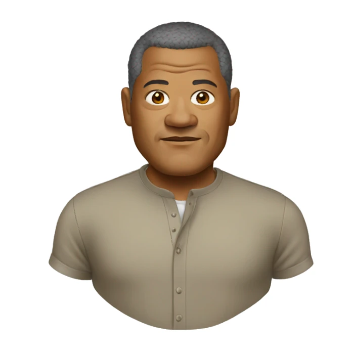 laurence-fishburne wearing shirt sticker