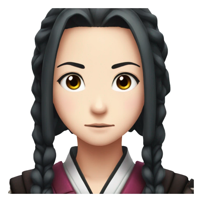 Nezuko from Demon Slayer sticker