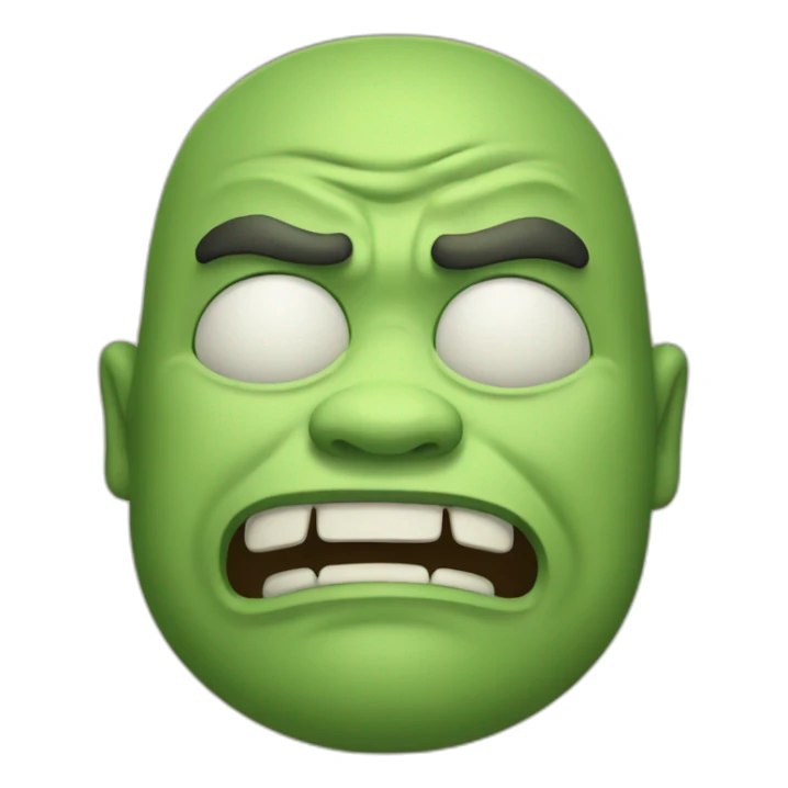 Un ogre qui pleure sticker