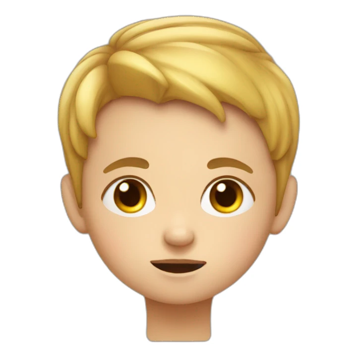 child with fever sticker