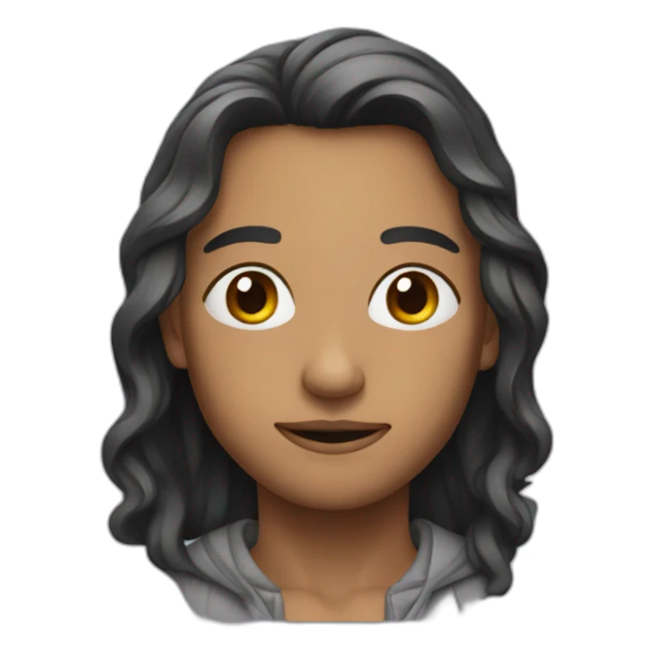 a strong person sticker