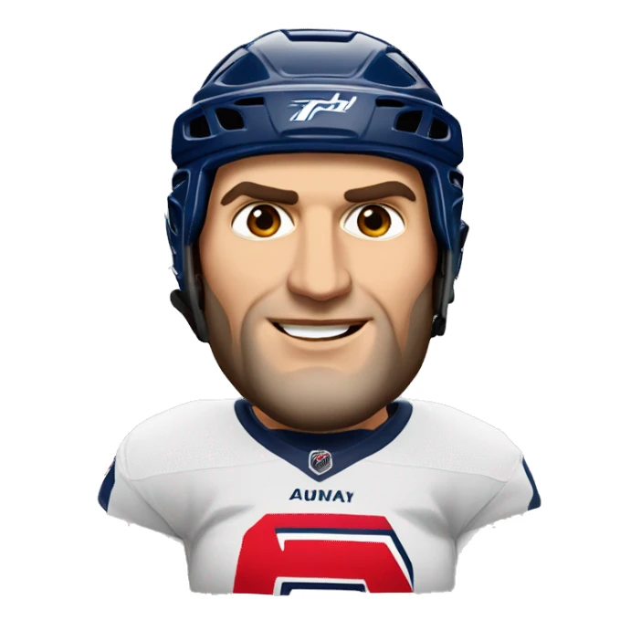 Alexander Ovechkin Realistic face sticker