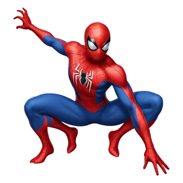 Araña spiderman  sticker