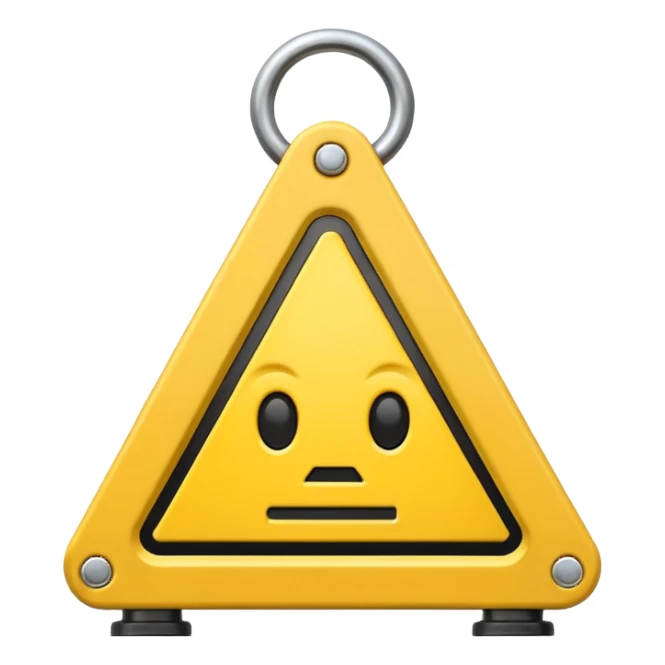 Fallprotection alarm emoji sticker