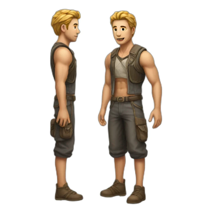 game-character-full-body-realistic-source sticker
