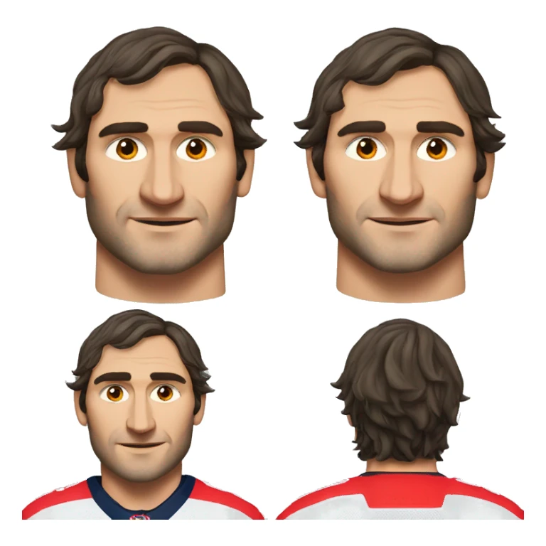 Alexander Ovechkin Realistic face sticker