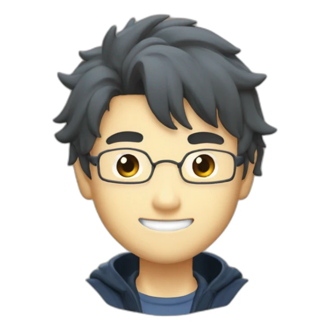 gojo satoru thumbs up sticker