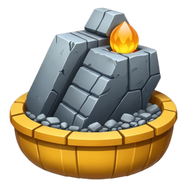 emoji of Austrian ore mine sticker